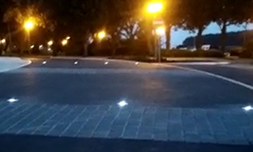 Ojos de gato solares led