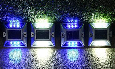 Ojos de gato solares led